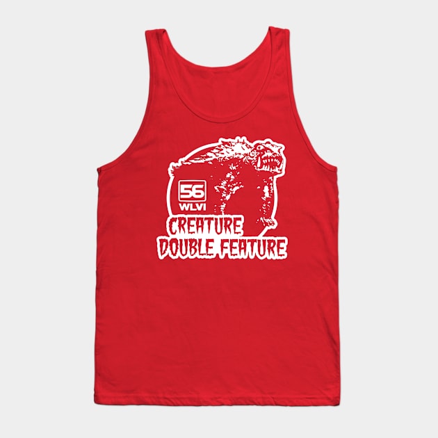 Creature Double Feature WLVI Boston Tank Top by Desert Owl Designs